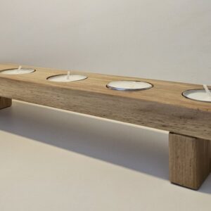Tealight holder - Oak