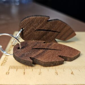 Earrings - Walnut