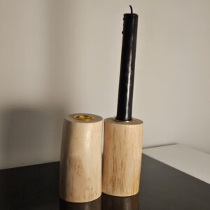 candle holder ash 10cm