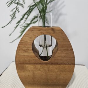 Flower Vase - Oak
